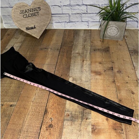 Spanx faux leather leggings black size xs tall - Picture 9 of 15